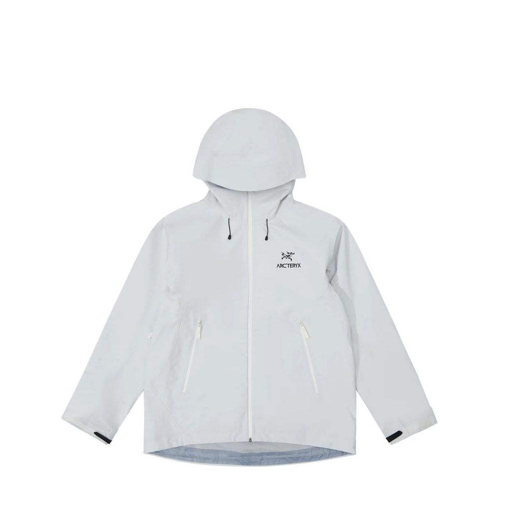 Arc'teryx Beta AR Men's GORE-TEX Waterproof Hooded Jacket "Light Grey"