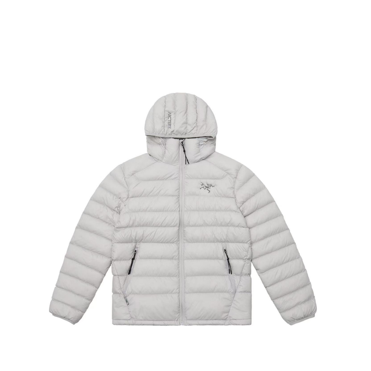 Arc'teryx Cerium Series Men's Hooded Down Jacket "Light Grey"