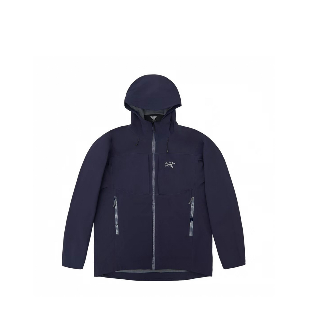 Arc'teryx Gamma Series Men's Fleece Lined Hooded Softshell Jacket in "Navy Blue"