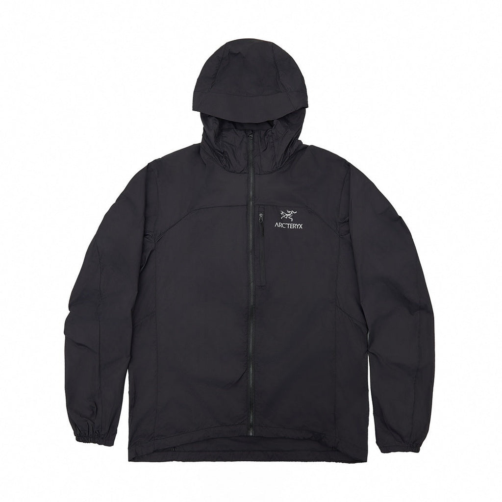 Arc'teryx Squamish Series Men's Hooded Windbreaker "Black"-Outdoor sun-protection clothing
