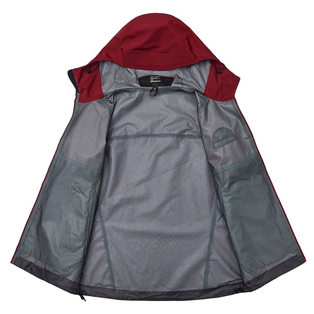 Arc'teryx Beta AR Men's Waterproof Hooded Jacket "Burgundy Red"