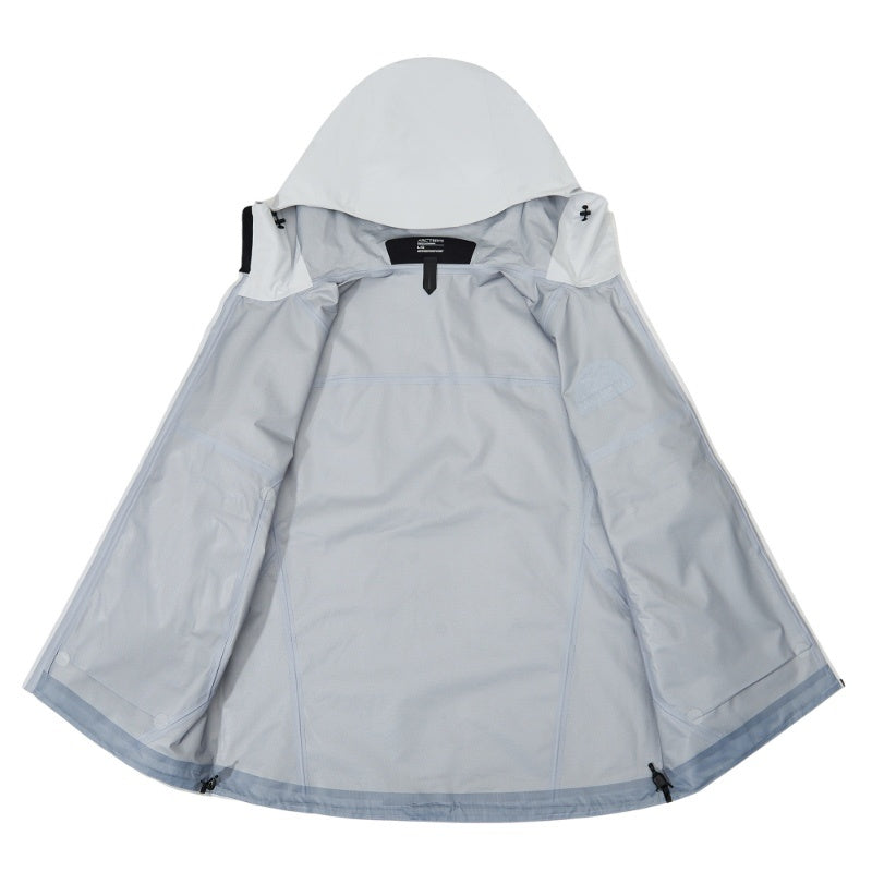 Arc'teryx Beta AR Men's GORE-TEX Waterproof Hooded Jacket "Light Grey"
