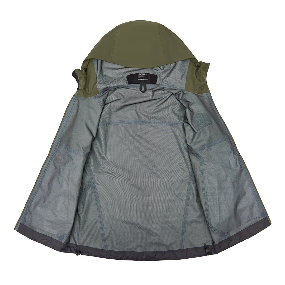 Arc'teryx Beta Series Men Hooded Waterproof Jacket "Olive Green"