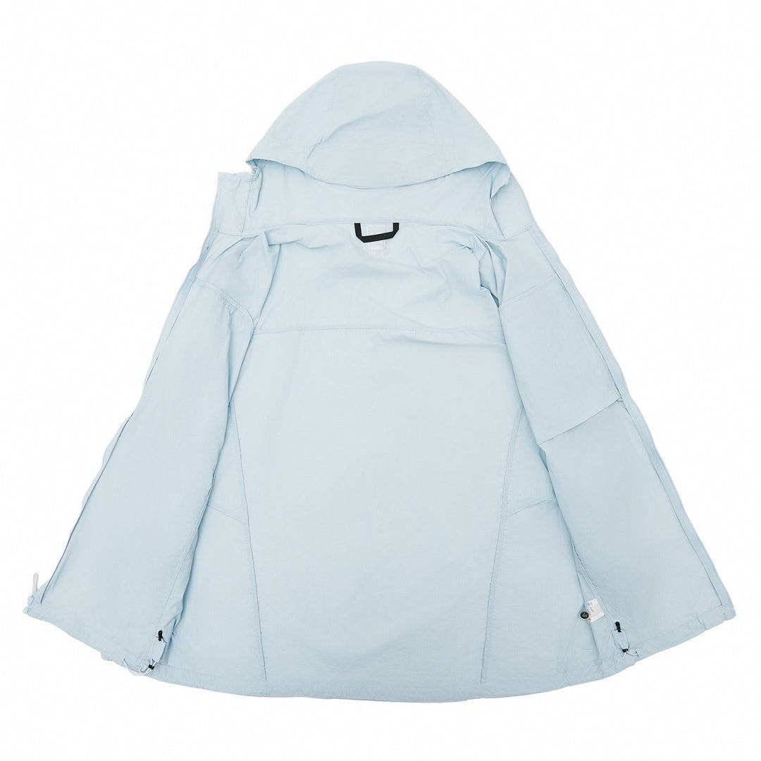 Arc'teryx Squamish Series Men's Hooded Windbreaker "Light Blue"-Outdoor sun-protection clothing