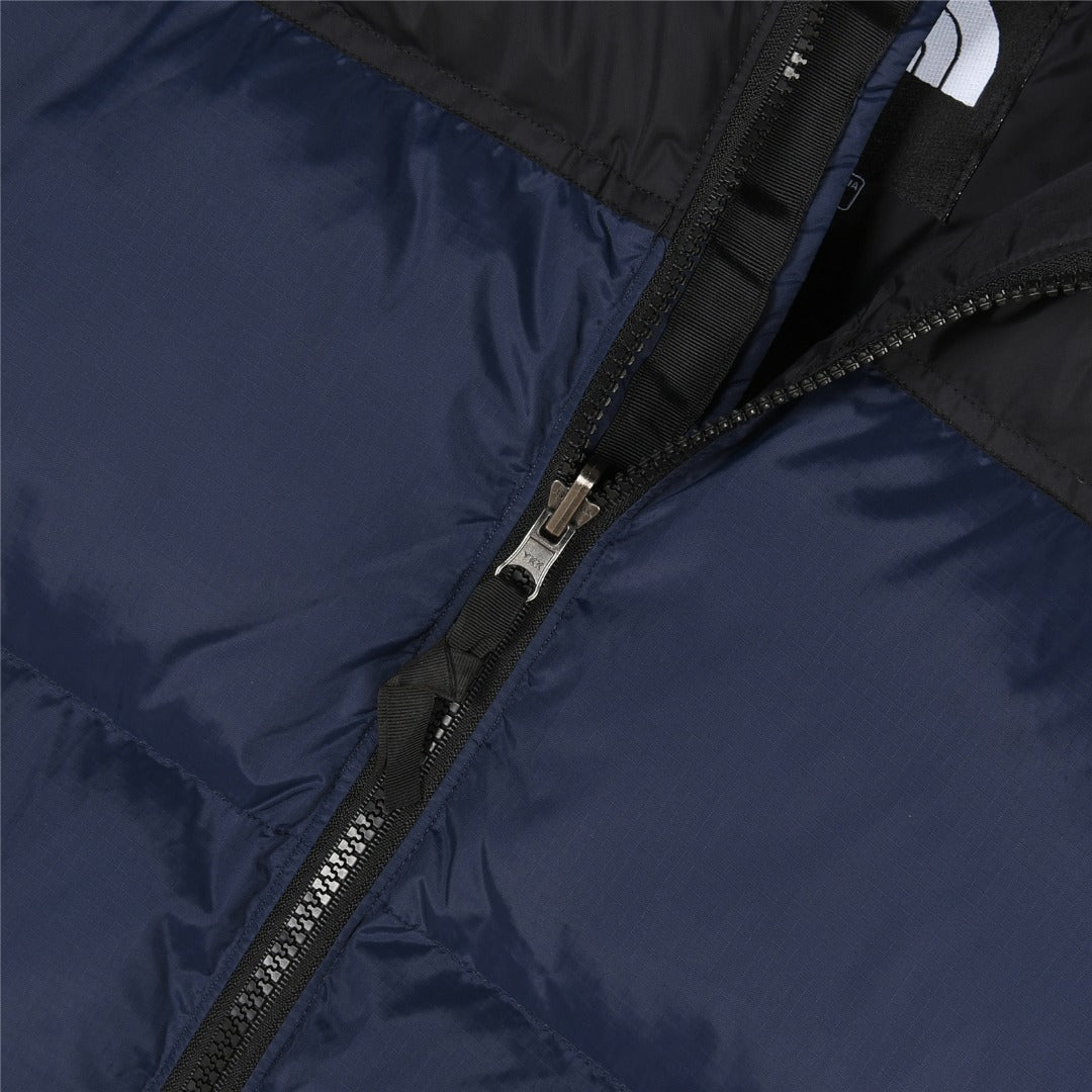The North Face 1996 Retro Nuptse 700 Fill Puffer Jacket "Navy Blue Color Block"