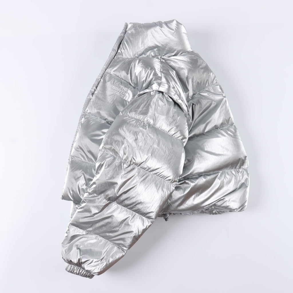 The North Face Retro Puffer Goose Down Jacket "Silver"