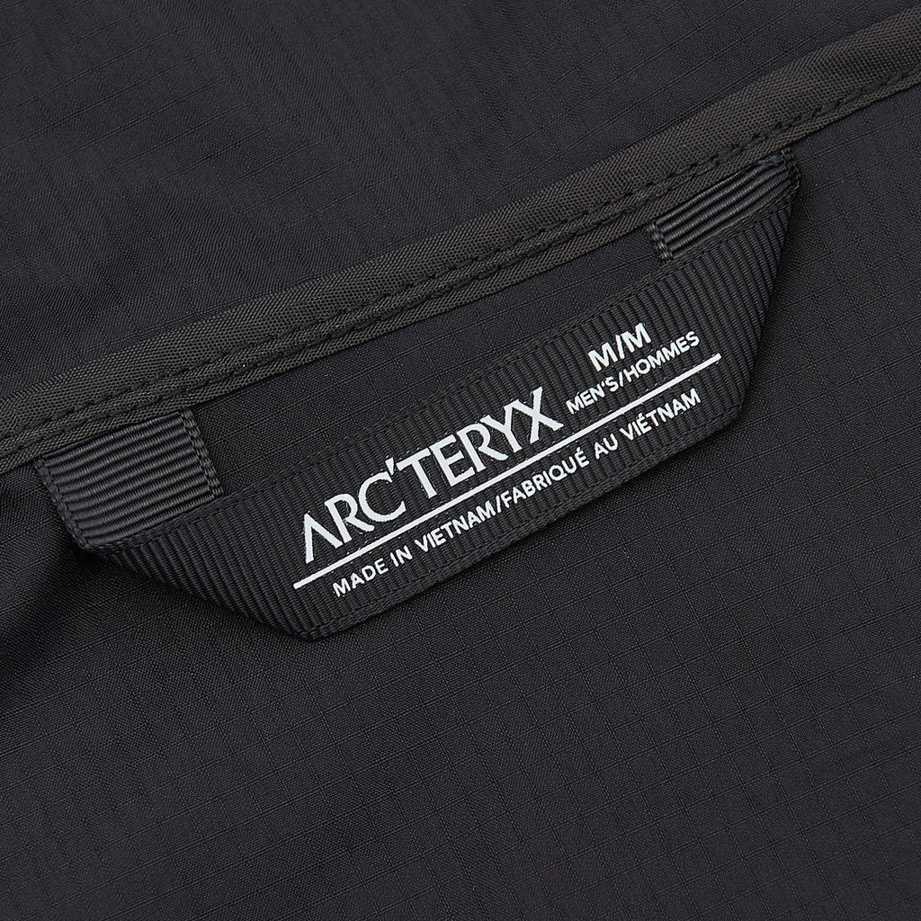 Arc'teryx Squamish Series Men's Hooded Windbreaker "Black"-Outdoor sun-protection clothing