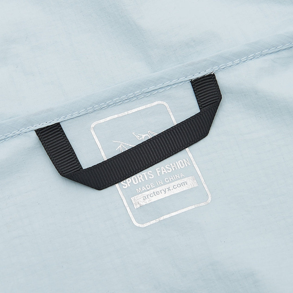 Arc'teryx Squamish Series Men's Hooded Windbreaker "Light Blue"-Outdoor sun-protection clothing