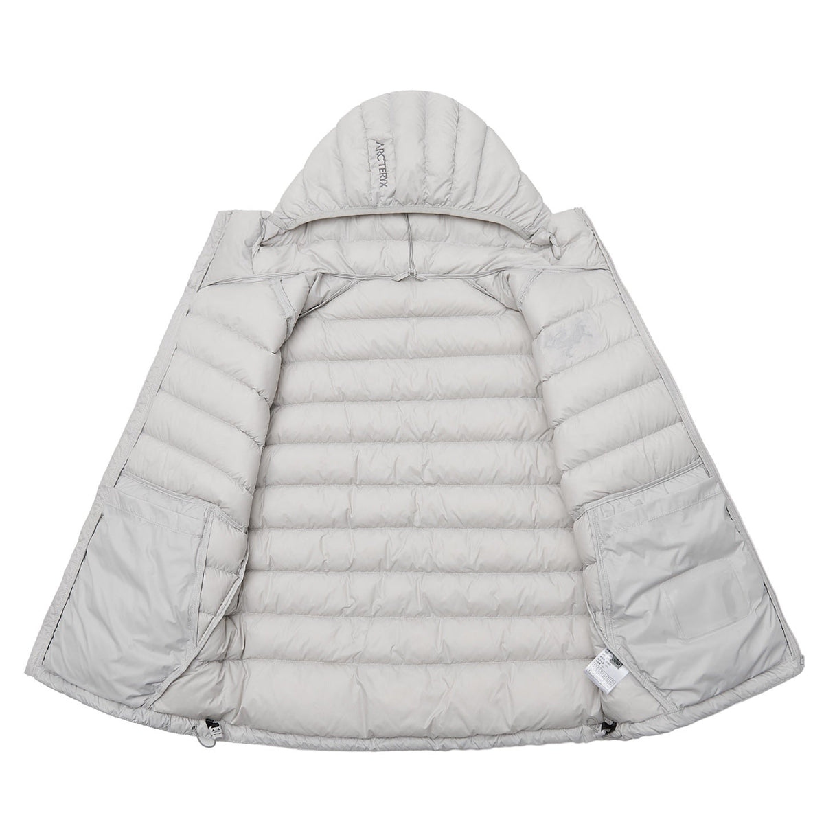 Arc'teryx Cerium Series Men's Hooded Down Jacket "Light Grey"