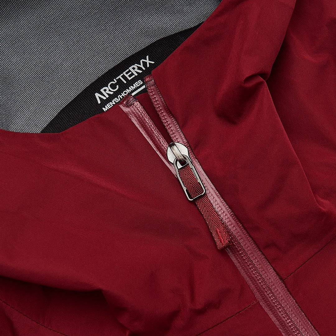 Arc'teryx Beta Series Men Hooded Waterproof Jacket "Burgundy"