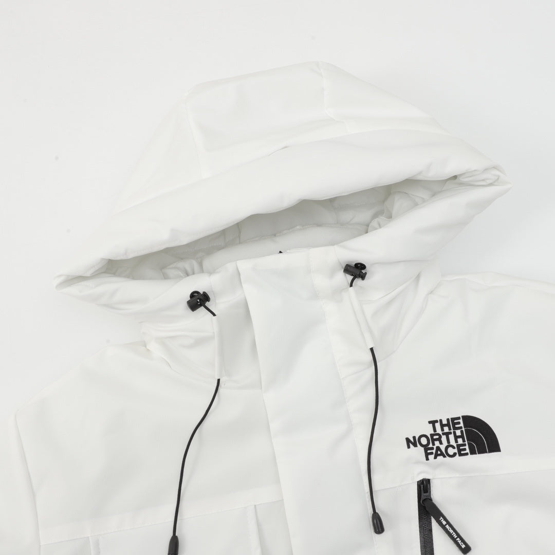 The North Face Cargo Pocket Parka Series Men Winter Jacket "White"