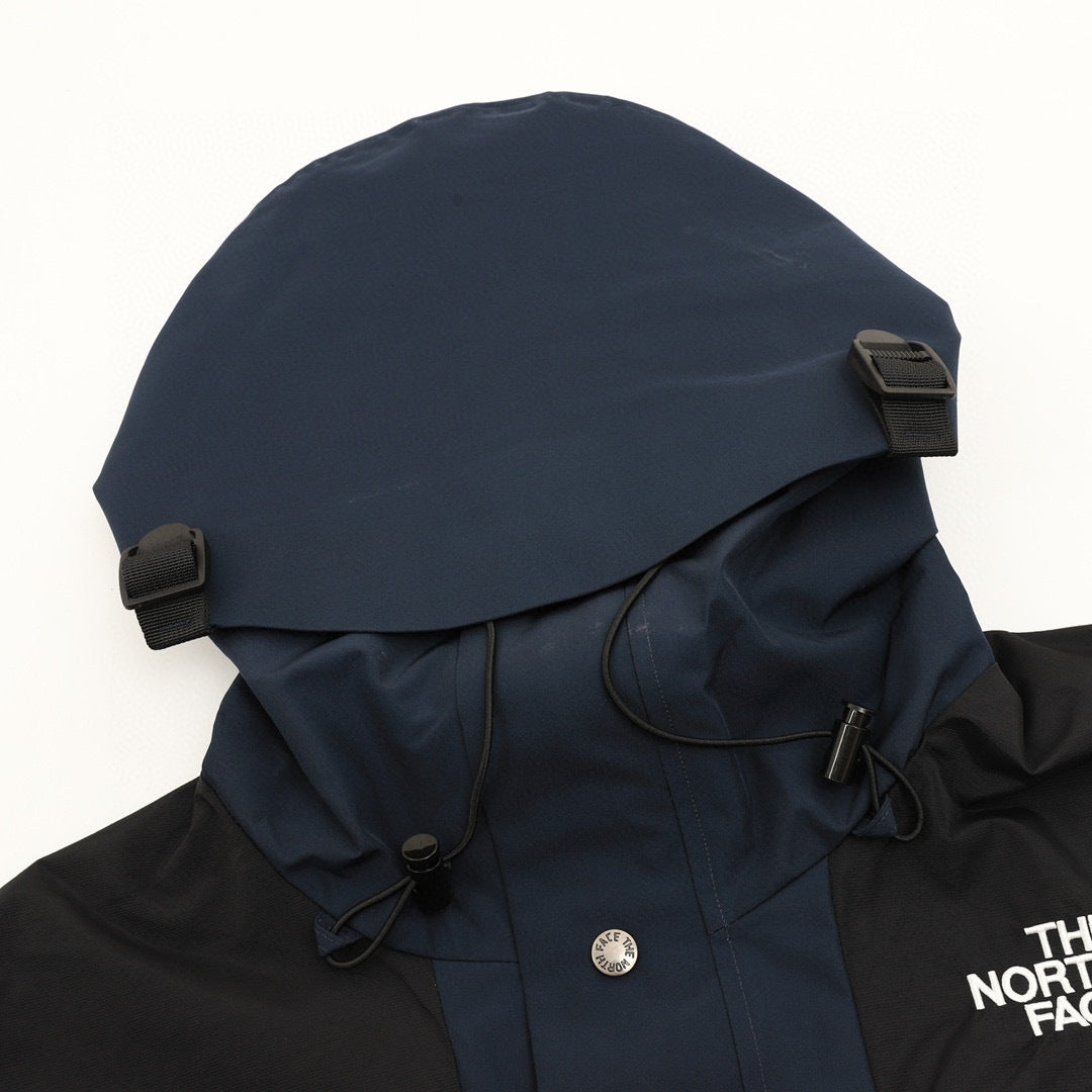 The North Face Mountain Series "Navy Blue Black" Men Gore-Tex Waterproof Hooded Hard Shell Jacket