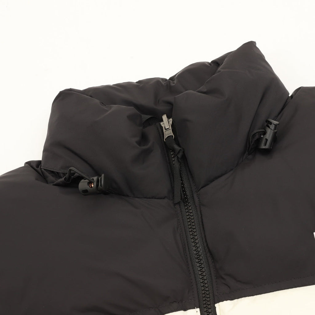 The North Face 1996 Retro Nuptse Series "Black White" Men Stand Collar Puffer Down Jacket