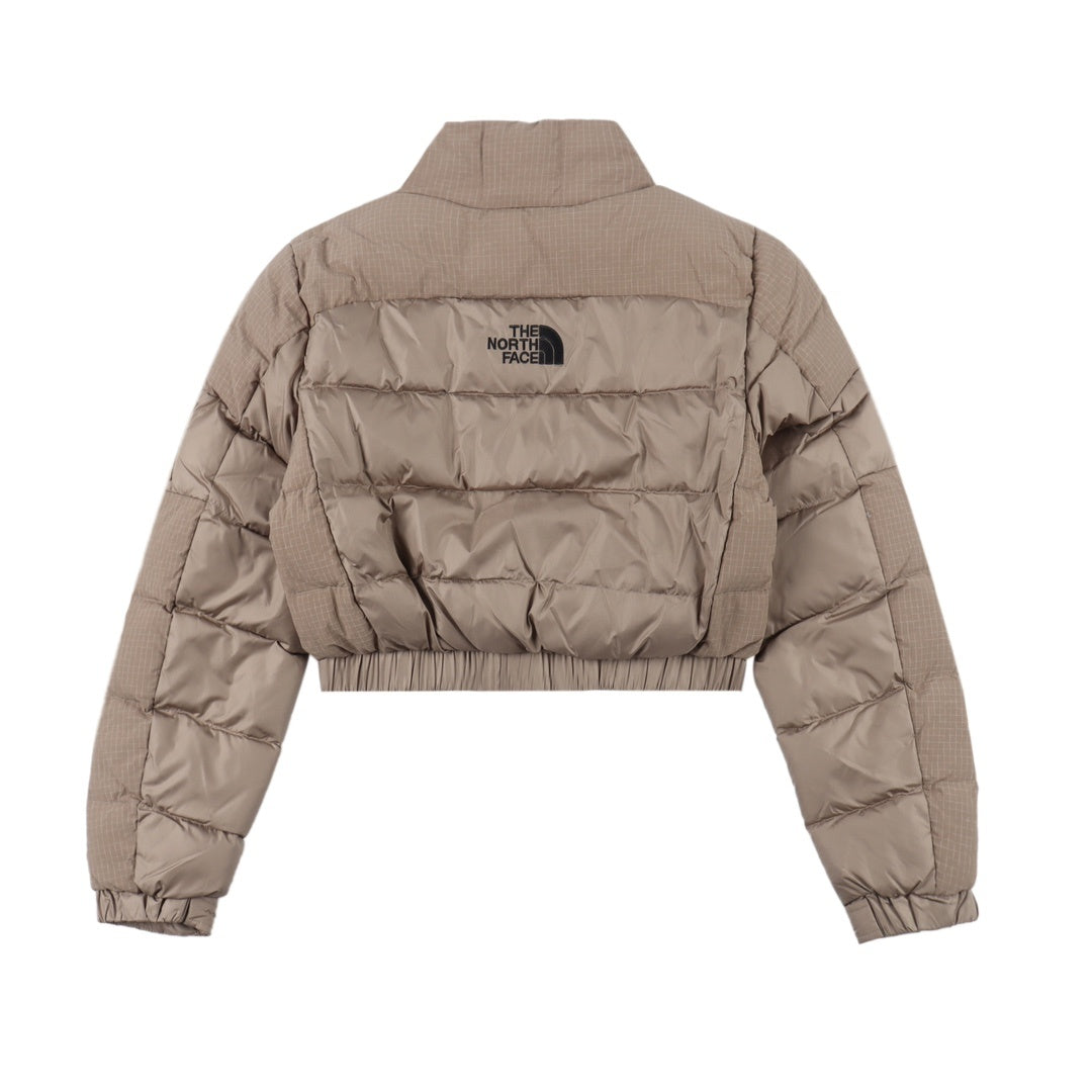 The North Face Women Crop Puffer Down Jacket "Khaki"