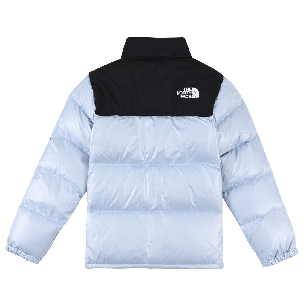 The North Face 1996 Retro Nuptse 700 Fill Puffer Jacket "Light Blue Black Color Block"
