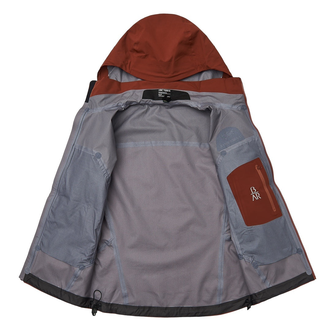 Arc'teryx Beta AR Men's Waterproof Hooded Jacket - Rust Orange