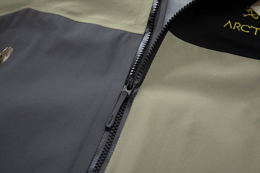 Arc'teryx Beta Series Men's GORE-TEX Hooded Waterproof Shell Jacket in "Multi-Color Patchwork"